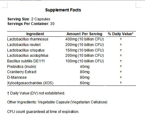 Bloom Below (Daily Probiotic)